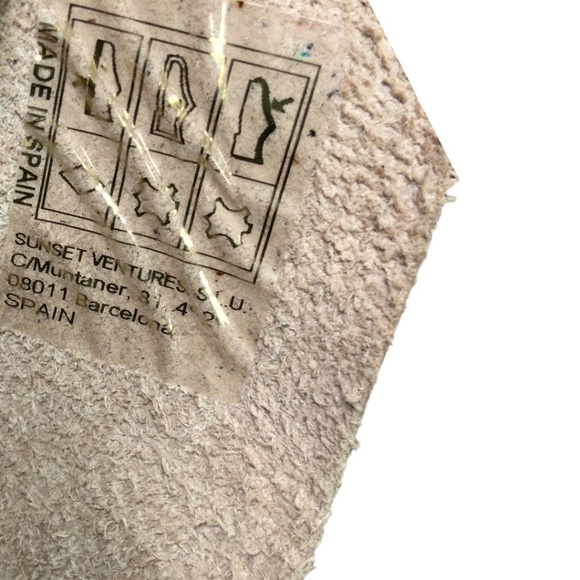 ALOHAS Genuine Leather Platform Flip-flops NWOT MADE IN SPAIN US Sz 10 - 10.5 - Picture 9 of 11